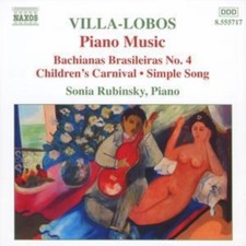 SONIA RUBINSKY - VILLA-LOBOS: PIANO MUS VOL 4 - CD image 1