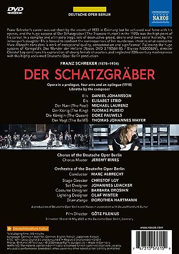 STRID/DEUTSCHE OPER - SCHREKER - DER SCHATZGRABER - DVD image 2