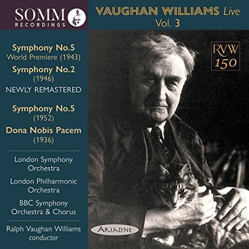 BBC SYMPHONY ORCHEST - RALPH VAUGHAN WILLIAMS LIVE  V - CD image 1