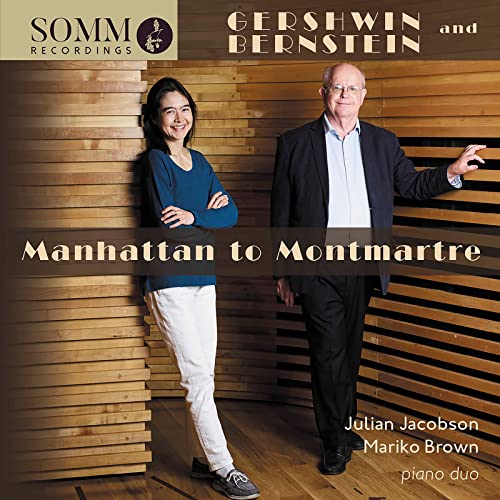 JACOBSON/BROWN - MANHATTAN TO MONTMARTRE - cd image 1