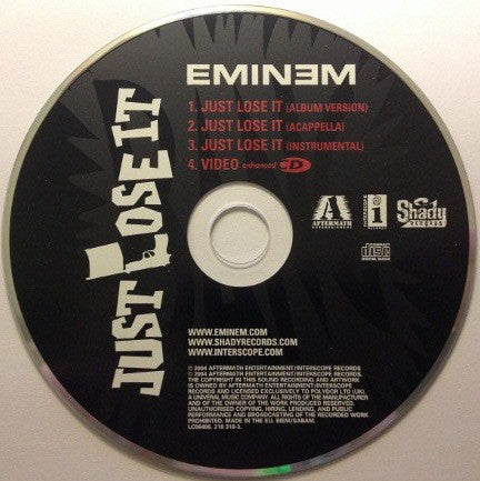 Eminem - Just Lose It - Used CD image 5