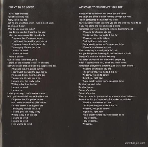 Bon Jovi - Have A Nice Day - Used CD image 4