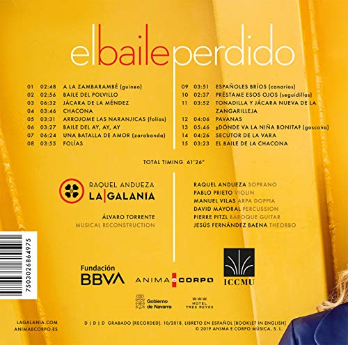 La Galania - Raquel Andueza: El Baile Perdido - CD image 2