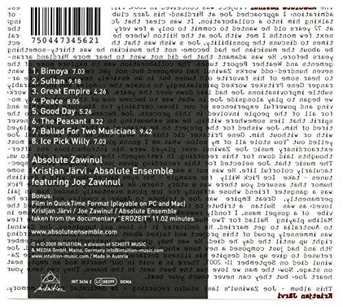 Absolute Ensemble - Absolute Zawinul - CD image 2