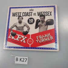 NOFX / FRANK TURNER - WEST COAST VS. WESSEX - CD image 1