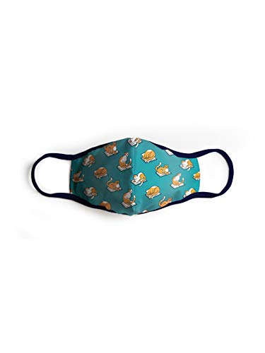Face Mask - Curl Up with a Book (Large adult) - Non-book item image 1
