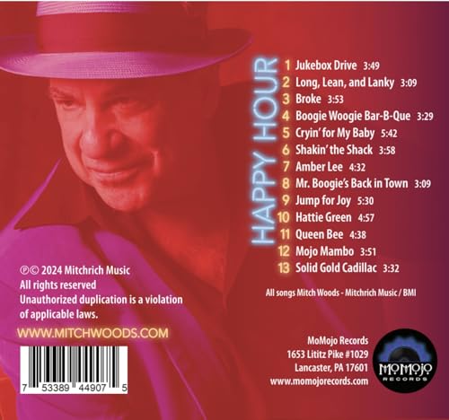 MITCH WOODS - HAPPY HOUR - CD image 2
