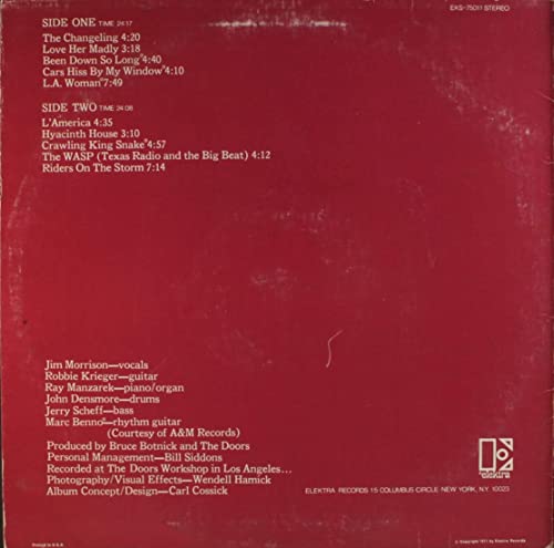 DOORS - L.A.WOMAN - Vinyl Record image 2