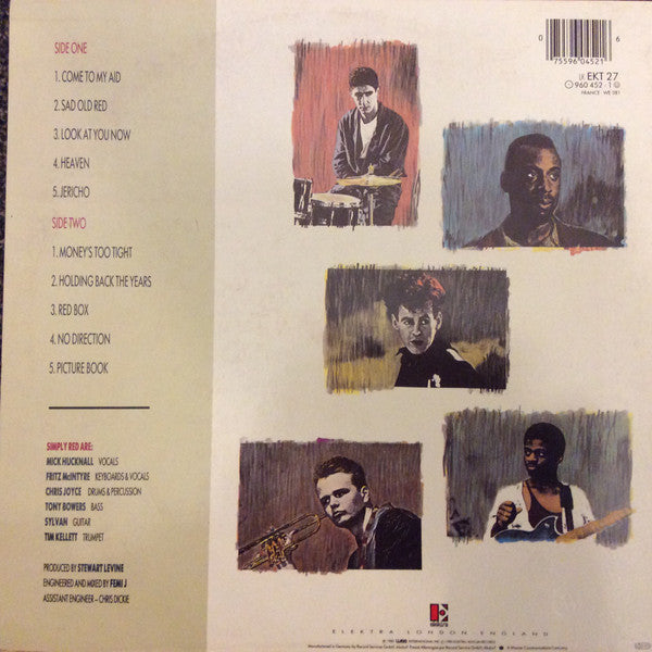 Simply Red - Picture Book - Used Vinyl Record image 2