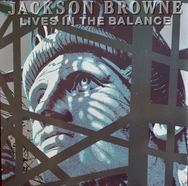 Jackson Browne - Lives In The Balance - Used Vinyl Record image 1