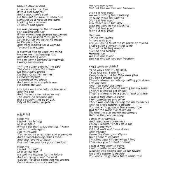 Joni Mitchell - Court And Spark - CD image 8