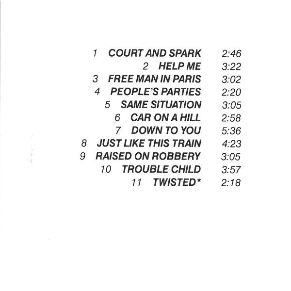 Joni Mitchell - Court And Spark - CD image 2