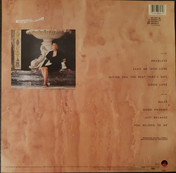 Anita Baker - Giving You The Best That I Got - Used Vinyl Record image 2