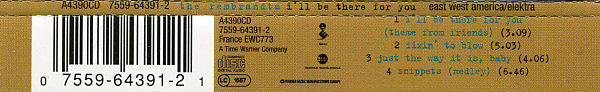Rembrandts - I'll Be There For You (Theme From "Friends") - Used CD image 2