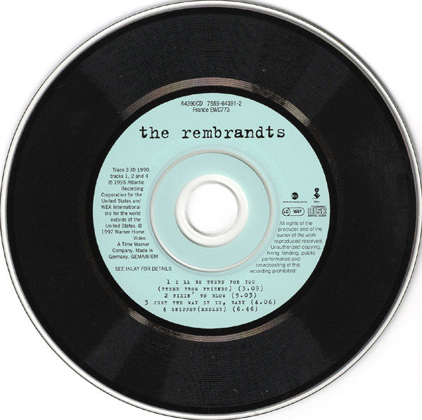 Rembrandts - I'll Be There For You (Theme From "Friends") - Used CD image 4