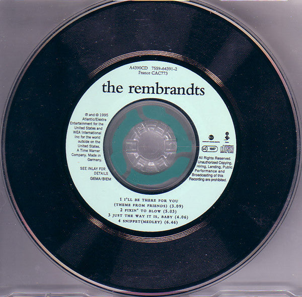 Rembrandts - I'll Be There For You (Theme From "Friends") - Used CD image 9