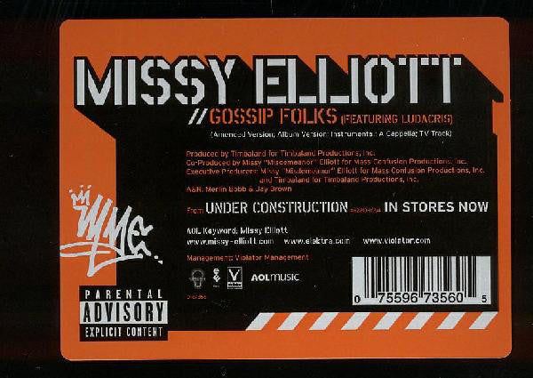 Missy Elliott - Gossip Folks - Vinyl Record 12" image 4
