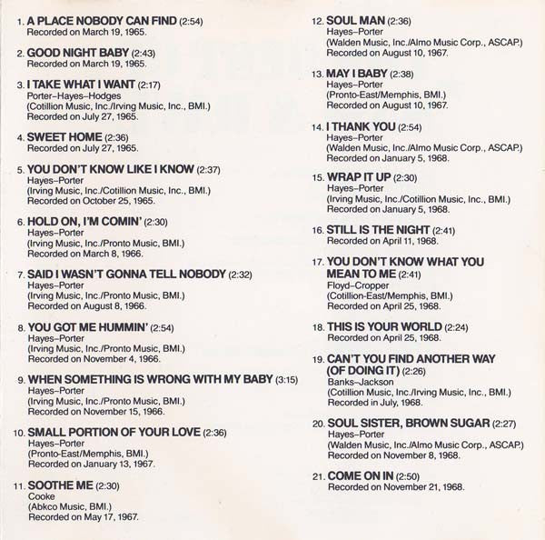 Sam & Dave - Best Of - CD image 5