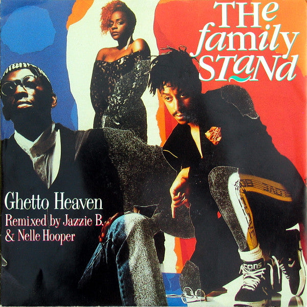 Family Stand - Ghetto Heaven - Used Vinyl Record 7" image 1