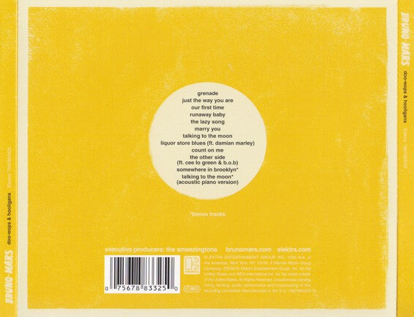 Bruno Mars - Doo-Wops & Hooligans - CD image 7