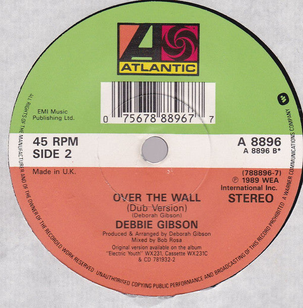 Debbie Gibson - We Could Be Together - Used Vinyl Record 7" image 8