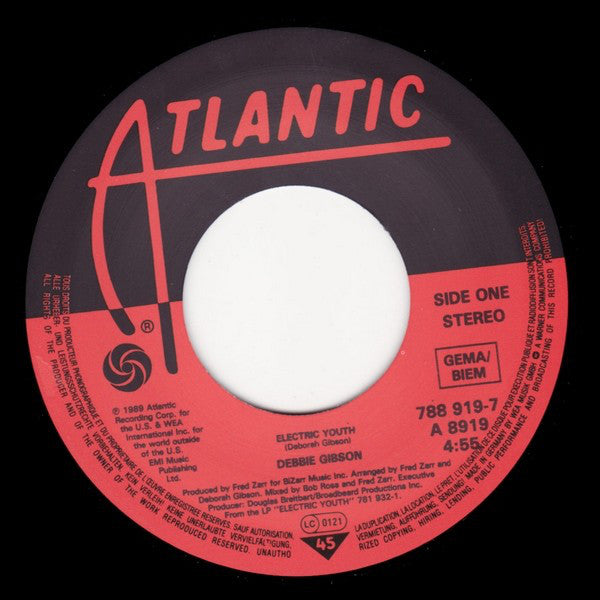 Debbie Gibson - Electric Youth (Special DJ Edit) - Used Vinyl Record image 7