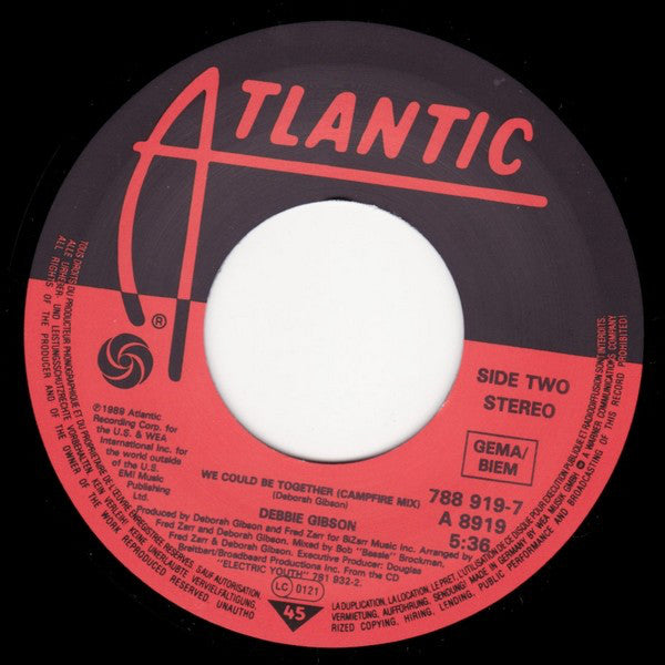 Debbie Gibson - Electric Youth (Special DJ Edit) - Used Vinyl Record image 8