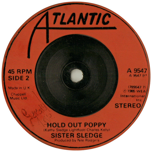 Sister Sledge - Frankie - Used Vinyl Record 7" image 4