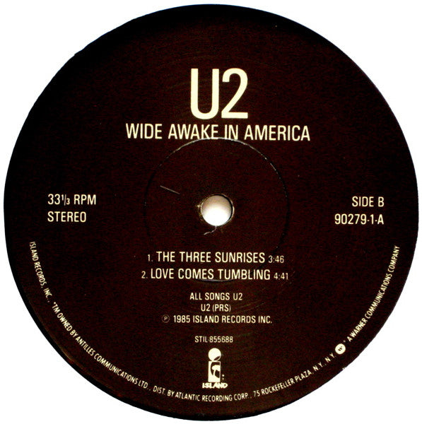 U2 - Wide Awake In America - Used Vinyl Record 12" image 4