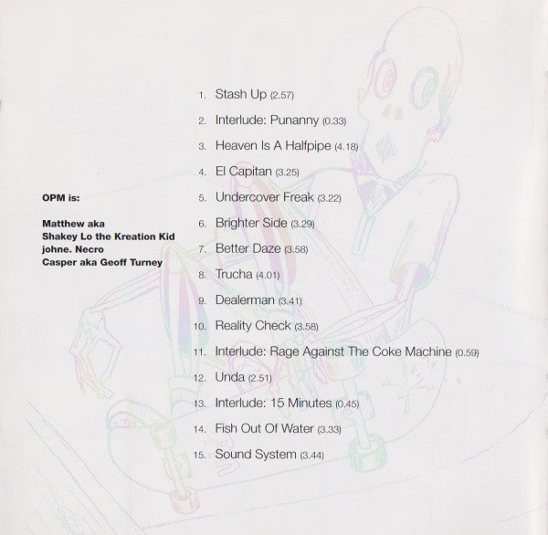 OPM - Menace To Sobriety - Used CD image 4