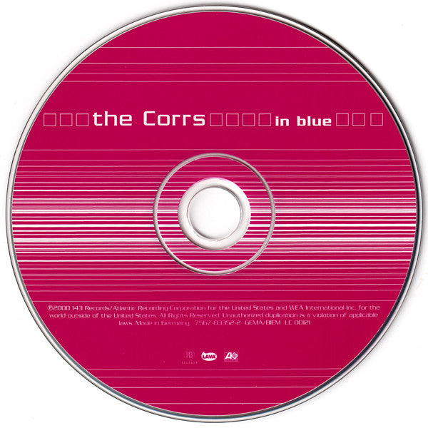 Corrs - In Blue - Used CD image 3