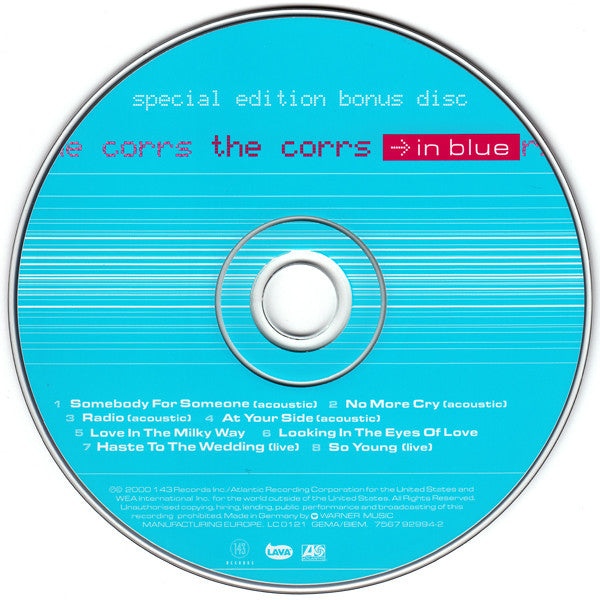 Corrs - In Blue - Used CD image 4