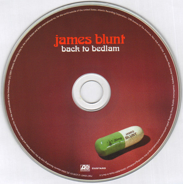 James Blunt - Back To Bedlam - Used CD image 9