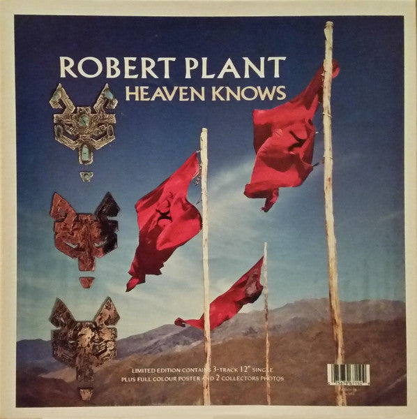 Robert Plant - Heaven Knows - Used Vinyl Record 12" image 1