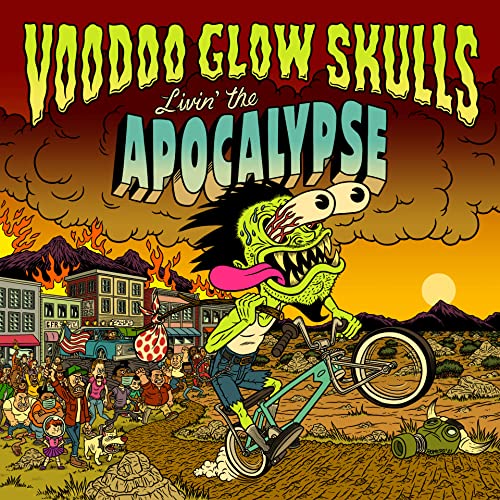 VOODOO GLOW SKULLS - LIVIN' THE APOCALYPSE - Vinyl Record image 1