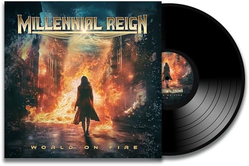MILLENNIAL REIGN - WORLD ON FIRE - Vinyl Record image 1