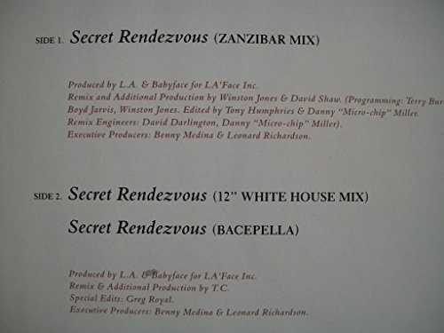 Karyn White - Secret Rendezvous - Used Vinyl 12" image 2