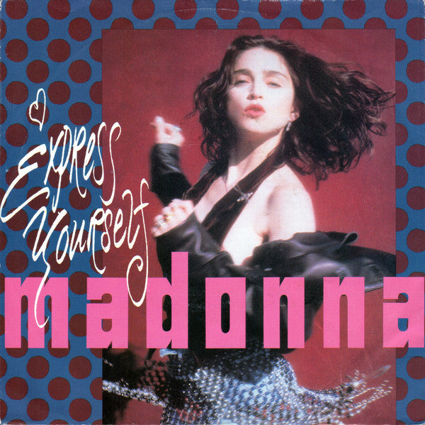 Madonna - Express Yourself - Used Vinyl Record 7" image 1