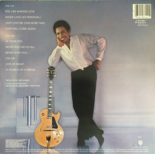 George Benson - In Your Eyes - Used Vinyl Record image 2