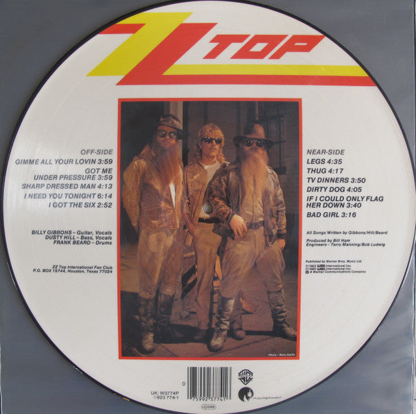 ZZ Top - Eliminator - Used Vinyl Record image 2