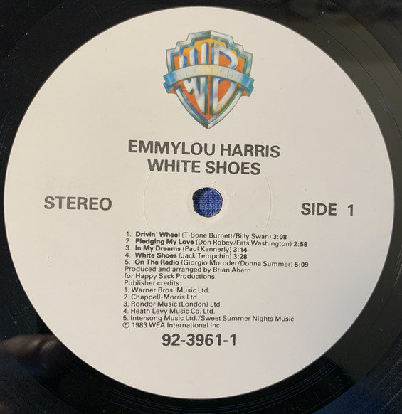 Emmylou Harris - White Shoes - Used Vinyl Record image 5