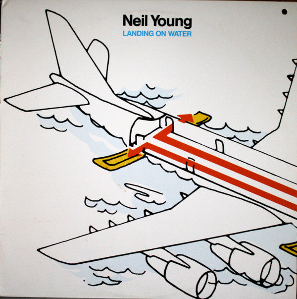 Neil Young - Landing On Water - Used Vinyl Record image 1