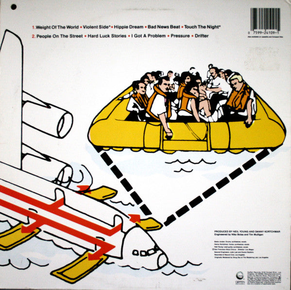 Neil Young - Landing On Water - Used Vinyl Record image 2