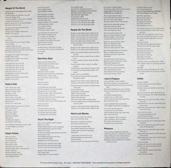 Neil Young - Landing On Water - Used Vinyl Record image 5