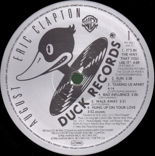 Eric Clapton - August - Used Vinyl Record image 3