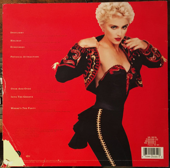 Madonna - You Can Dance - Used Vinyl Record image 2