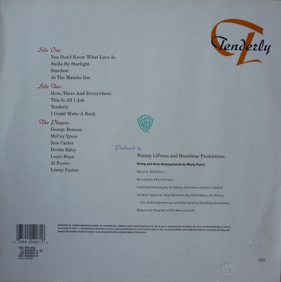 George Benson - Tenderly - Used Vinyl Record image 2