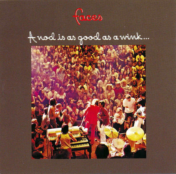 Faces - A Nod Is As Good As A Wink...To A Blind Horse - Used CD image 1