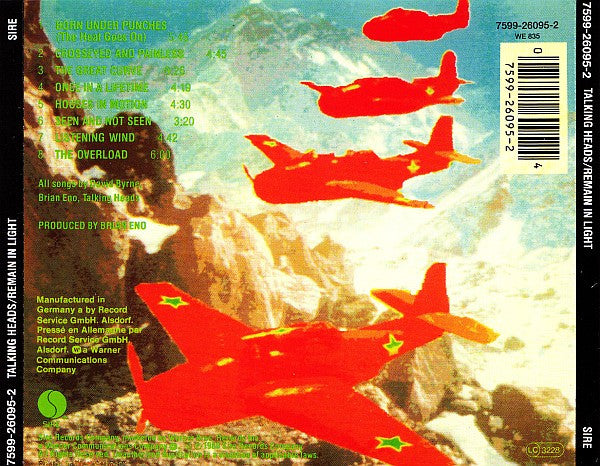 Talking Heads - Remain In Light - CD image 2
