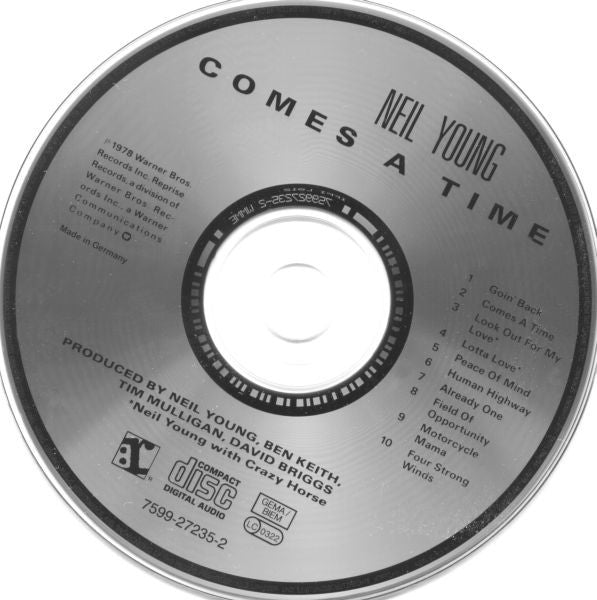 Neil Young - Comes A Time - CD image 3
